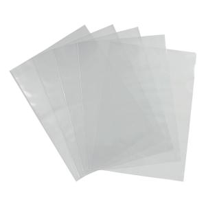 Office Folder Cut Flush Polypropylene Top and Side Opening 90 Micron