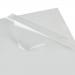 5 Star Office Folder Cut Flush Polypropylene Top and Side Opening 90 Micron A4 Glass Clear [Pack 100]