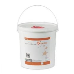 Cheap Stationery Supply of 5 Star Facilities Bodyfresh Skin Cleansing Patient Wipe Fragranced 20gsm 20x20cm Bucket 500 Sheets Office Statationery