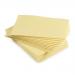 5 Star Facilities Cleaning Cloths Anti-microbial Heavy-duty 76gsm W500xL300mm Yellow [Pack 25]