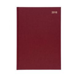 Cheap Stationery Supply of 5 Star Office 2018 Diary Day to Page A4 (Red) 939402 Office Statationery