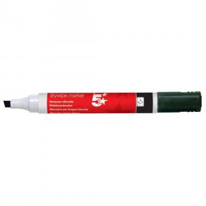 Office Drywipe Marker XyleneToluene-free Chisel Tip 2-5mm Line Black