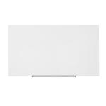 5 Star Office Glass Board Magnetic with Wall Fixings W1264xH711mm White 940368