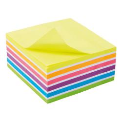 Cheap Stationery Supply of 5 Star Office Re-Move Sticky Notes Rainbow Cube 76x76mm 6 Bright Colours 400 Sheets 940554 Office Statationery