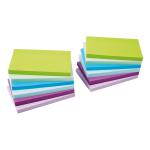 5 Star Office Re-Move Sticky Notes 76x127mm 6 Neon/Pastel Colours 100 Sheets per Pad [Pack of 12] 940568
