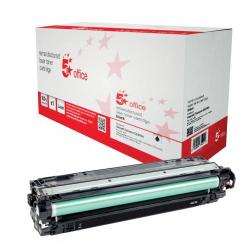 Cheap Stationery Supply of 5 Star Office Remanufactured Laser Toner Cartridge Page Life 13500pp Black HP 650A CE270A Alternative Office Statationery