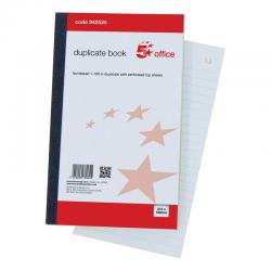 Cheap Stationery Supply of 5 Star Duplicate Book 210x130mm Office Statationery