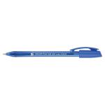 5 Star Elite Smooth Flow Ball Pen Medium 1.0mm Tip 0.7mm Line Blue [Pack 50] 942623