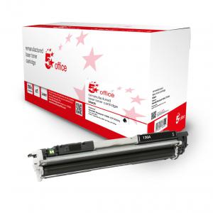 Office Remanufactured Toner Cartridge Page Life Black 1300pp HP 130A