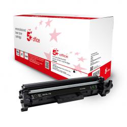 Cheap Stationery Supply of 5 Star Office Remanufactured Toner Cartridge Page Life Black 1600pp HP 17A CF217A Alternative Office Statationery