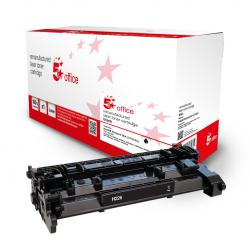 Cheap Stationery Supply of 5 Star Office Remanufactured Toner Cartridge Page Life Black 3100pp HP 26A CF226A Alternative 942966 Office Statationery