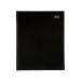 5 Star Office 2021 Quarto Diary Week to View Casebound and Sewn Vinyl Coated Board 220x270mm Black