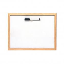 Cheap Stationery Supply of 5 Star Lightweight Drywipe Board W400xH300mm Pine Frame Office Statationery