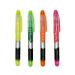 5 Star Office Liquid Tank Highlighters Assorted [Pack 4]