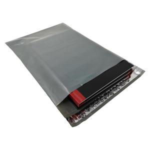 Eco Recycled Mailing Bag Peel & Seal Closure Grey 330x430mm Pack