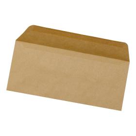5 Star Office Envelopes FSC Wallet Recycled Lightweight Gummed 75gsm DL 220x110mm Manilla [Pack 1000] A90003