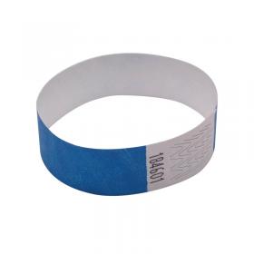Announce Wrist Bands 19mm Blue (Pack of 1000) AA01835 AA01835