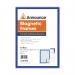 Announce Magnetic Frames A4 Blue (5 Pack) AA07540 AA07540