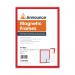 Announce Magnetic Frames A4 Red (5 Pack) AA07542 AA07542