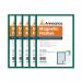Announce Magnetic Frames A4 Green (Pack of 5) AA07543 AA07543