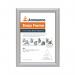 Announce by 5 Star A4 Tamperproof Snap Frame 25mm AA10228 AA10206