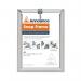 Announce by 5 Star A4 Tamperproof Snap Frame 25mm AA10228 AA10206