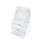 Announce by 5 Star 4 Tier Literature Holder A4 Portrait AA10439 AA10439