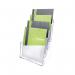 Announce by 5 Star 4 Tier Literature Holder A4 Portrait AA10439 AA10439