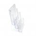 Announce by 5 Star 3 Tier Literature Holder A4 Portrait AA10443 AA10443