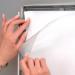 Announce by 5 Star Freestanding 25mm A4 Optiframe Silver AA10595 AA10595