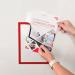 Announce Frame Solo A4 Magnetic Stripes Red (Pack of 5) AA50007 AA50007
