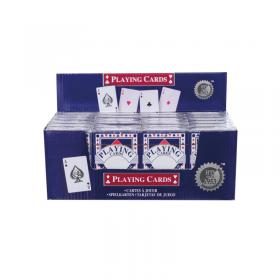 HTI Toys Plastic Coated Playing Cards (Pack of 24) 211 20805 ABG00278