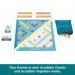 Mattel Scrabble Original Refresh 2 Games in 1 900 JGR61 ABG21294