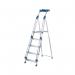 Werner Blue Seal 5 Tread Professional Aluminium Step Ladder 7050518 ABR10505