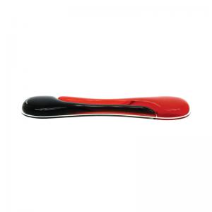 Kensington Duo Gel Keyboard Wrist Rest 240x182x25mm BlackRed 62398
