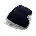 The picture shows sleek black and grey Kensington Footrests & Back Supports. The SoleMate Comfort Footrest provides optimum support and comfort for your feet while working. It is designed to relieve pressure and improve posture, with a non-slip surface to keep your feet in place.