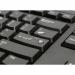 Kensington ValuKey Wired USB UK Keyboard Black 1500109