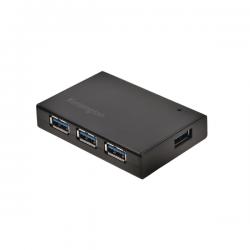 Cheap Stationery Supply of UH4000C USB 3.0 4-Port Hub and Charger Black K33979EU AC44247 Office Statationery
