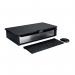 UVStand Monitor Stand with UV Sanitisation Compartment 598 x 295 x 126mm Black K55100WW AC55100