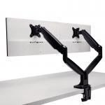 Kensington SmartFit One-Touch Dual Monitor Arm Height Adjustable Black K59601WW AC59601