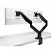 Kensington SmartFit One-Touch Dual Monitor Arm Height Adjustable Black K59601WW AC59601