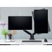 Kensington SmartFit One-Touch Dual Monitor Arm Height Adjustable Black K59601WW AC59601