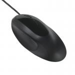 Kensington Pro Fit Wired Ergonomic Mouse with Wrist Support Black K75403EU AC60447