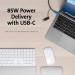 Kensington SD4750P Dual 4K Docking Station USB-C USB-A with 85W Power Delivery K39105EU AC60672