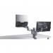 Kensington SmartFit Dual Monitor Arm Silver K60900US AC60900