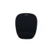 Kensington Foam Mouse Pad Black with Cushioned Wrist Rest 62384