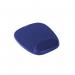 Kensington Foam Mouse Mat with Cushioned Wristrest Blue 64271 AC64271