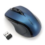 Kensington Pro Fit USB Wireless Mouse Mid-Size Blue K72421WW AC72421