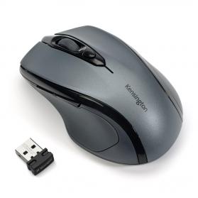 Kensington Pro Fit USB Wireless Mouse Mid-Size Grey K72423WW AC72423
