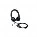 Kensington H1000 USB-C On-Ear Headband Wired Headset Black K83450WW AC83450